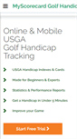 Mobile Screenshot of myscorecard.com