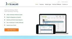 Desktop Screenshot of dev.myscorecard.com